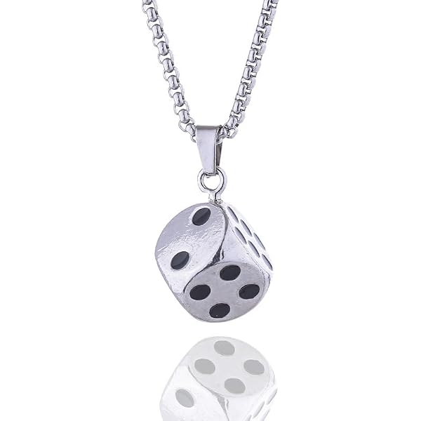 Amazon.com: Dice Charm In Sterling Silver, Charms for Bracelets